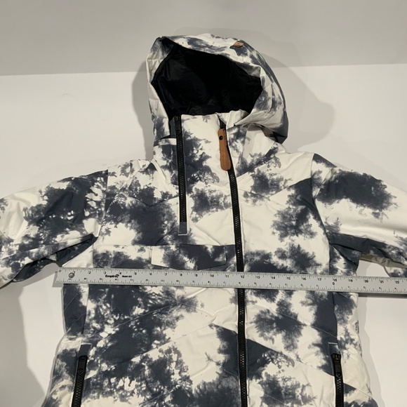 Indyeva Womens Ayaba Simplified Down Tie Dye Jacket - Picture 9 of 9